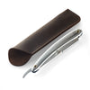 Leather Straight Razor Case Holder