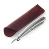 Leather Straight Razor Case Holder