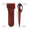 Leather Safety Razor Case Holder