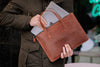 Minimalist Leather MacBook Bag