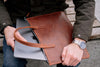 Minimalist Leather MacBook Bag