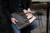 Minimalist Leather MacBook Bag