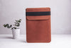 Vertical Leather MacBook Case