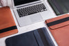 Vertical Leather MacBook Case