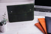 Leather MacBook Case with buttons