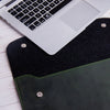 Leather MacBook Case with buttons