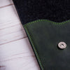 Leather MacBook Case with buttons