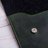 Leather MacBook Case with buttons