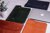 Leather MacBook Case with buttons