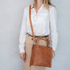 Leather Woman Crossbody Bag