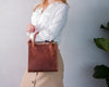 Leather Woman Crossbody Bag