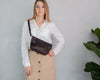 Leather Woman Fanny Pack