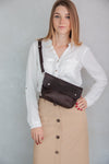 Leather Woman Fanny Pack