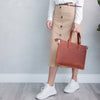 Leather MacBook Bag with Strap